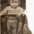 Dětské foto Volodymyra Švece, které dostala roku 1950 jeho matka na Sibiř