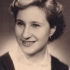 Milena Tesařová maturitní fotka, rok 1956
