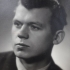 Václav Horák after his return from the compulsory military service, 1957