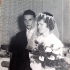 Wedding photo, with husband Miroslav, 1960s