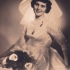 Věra Houšková as a bride 