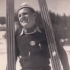 Bohuslav Maleňák, polovina 50. let, reprezentant za Duklu Liberec ve skocích na lyžích.