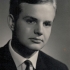 Leoš Mlčák, high school graduation photo, Vsetín, 1967