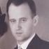Miloš Krýže in his wedding photograph