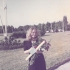 Eva Šestáková at her graduation, 1968