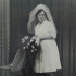 Marie Maitnerová in a wedding photo