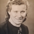 Bohumila Coufalová in her youth